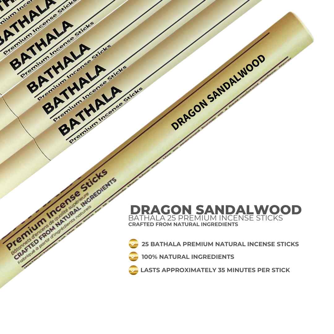 Dragon Sandalwood I Premium Natural Incense Sticks - Bathala Scents and Natural Wellness