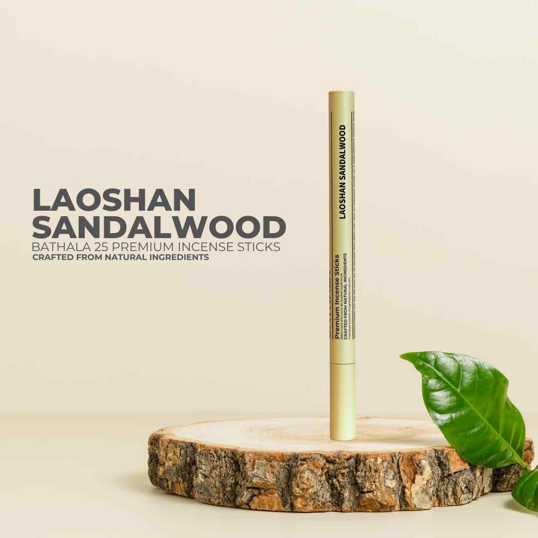 Laoshan Sandalwood I Premium Natural Incense Sticks - Bathala Scents and Natural Wellness