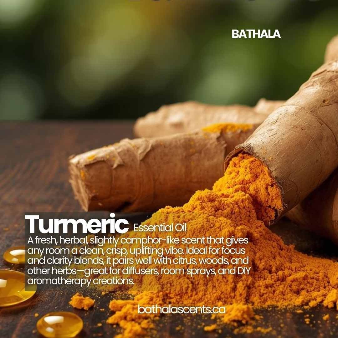 Turmeric Essential Oil - Bathala Scents - Bathala Scents and Natural Wellness