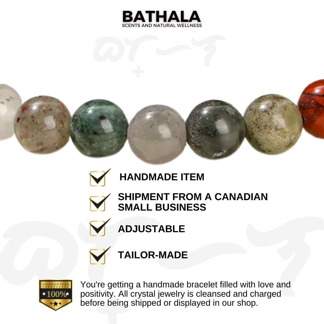 Africa Bloodstone I Protect I Attract Wealth I Healing I Detox I Emotional Balance - Bathala Scents and Natural Wellness