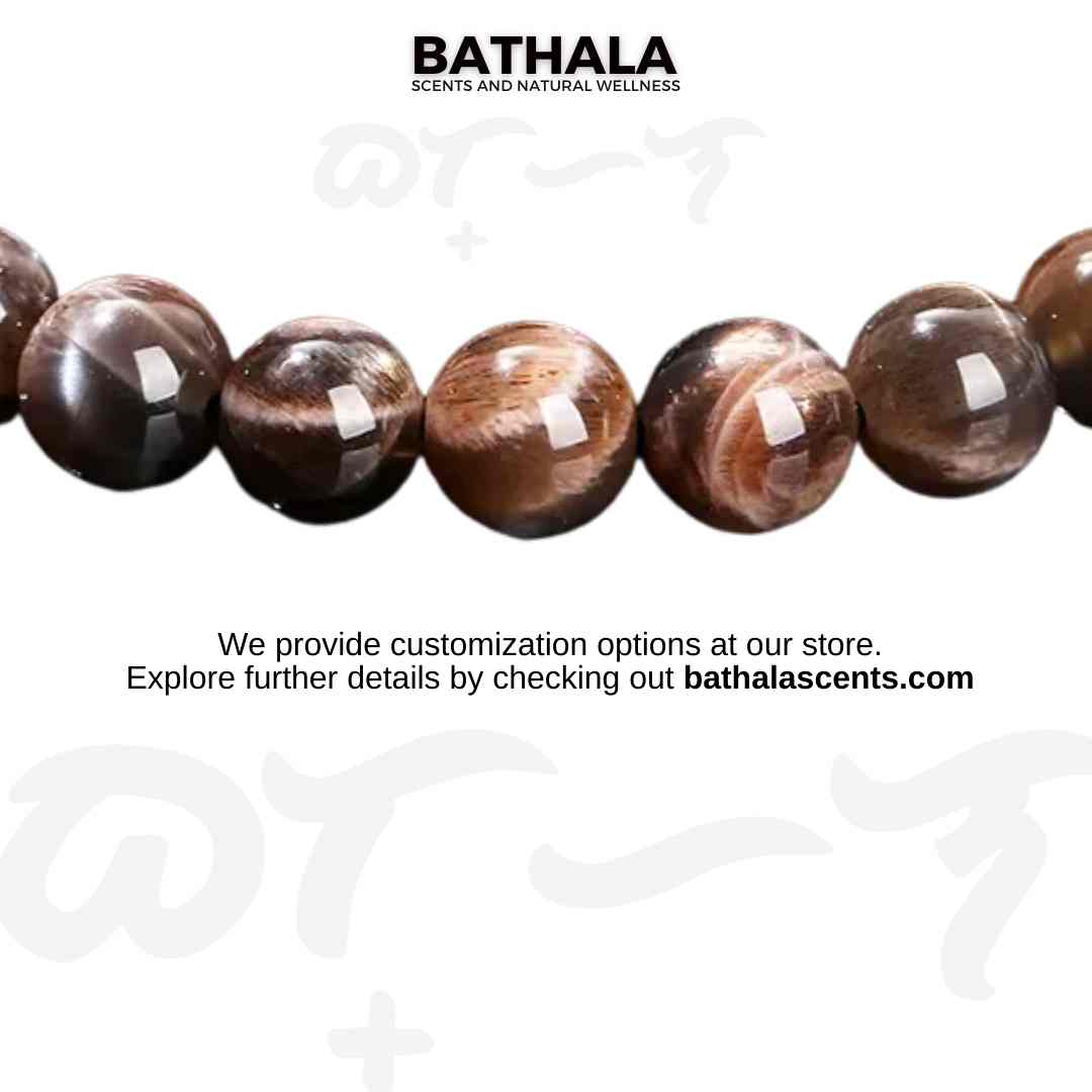 Black Moonstone I Comfort I Self-love I Calm I Destress I Balance Well-Being I Enhance Intuition - Bathala Scents and Natural Wellness