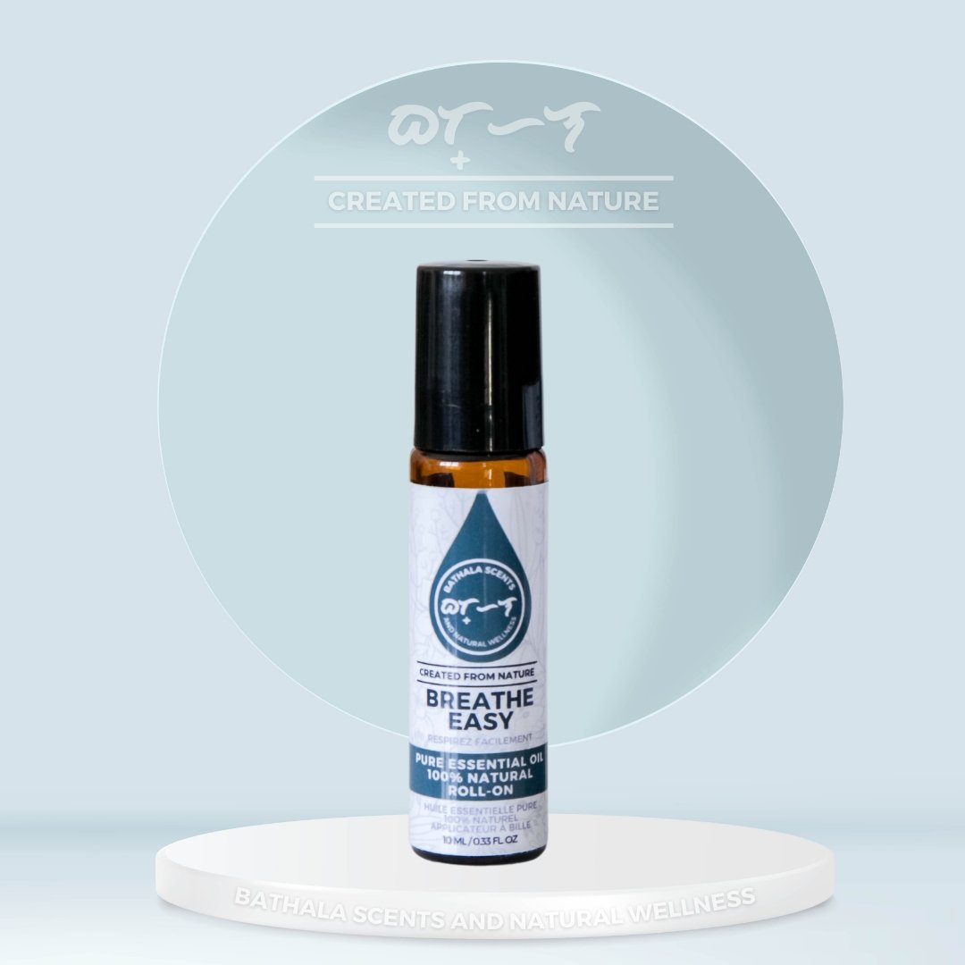 Breathe Easy I Essential Oil Roll-On Blend 10ml - Bathala Scents and Natural Wellness