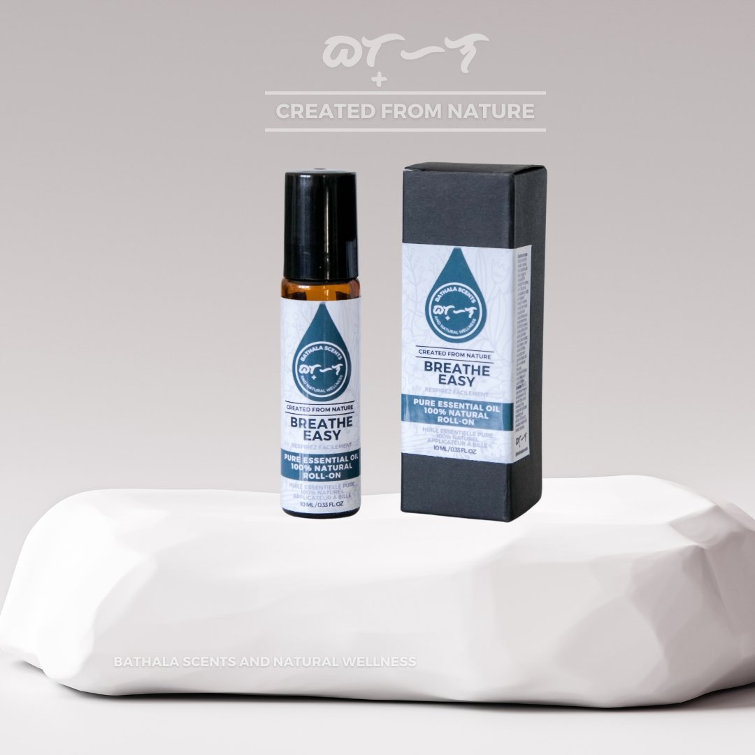 Breathe Easy I Essential Oil Roll-On Blend 10ml - Bathala Scents and Natural Wellness