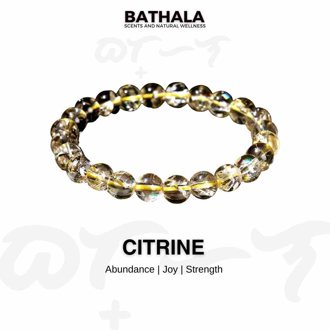 Citrine I Abundance | Joy | Strength - Bathala Scents and Natural Wellness