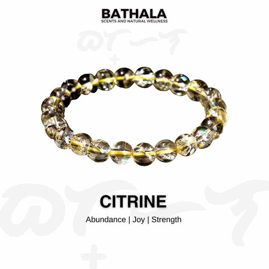 Citrine I Abundance | Joy | Strength - Bathala Scents and Natural Wellness