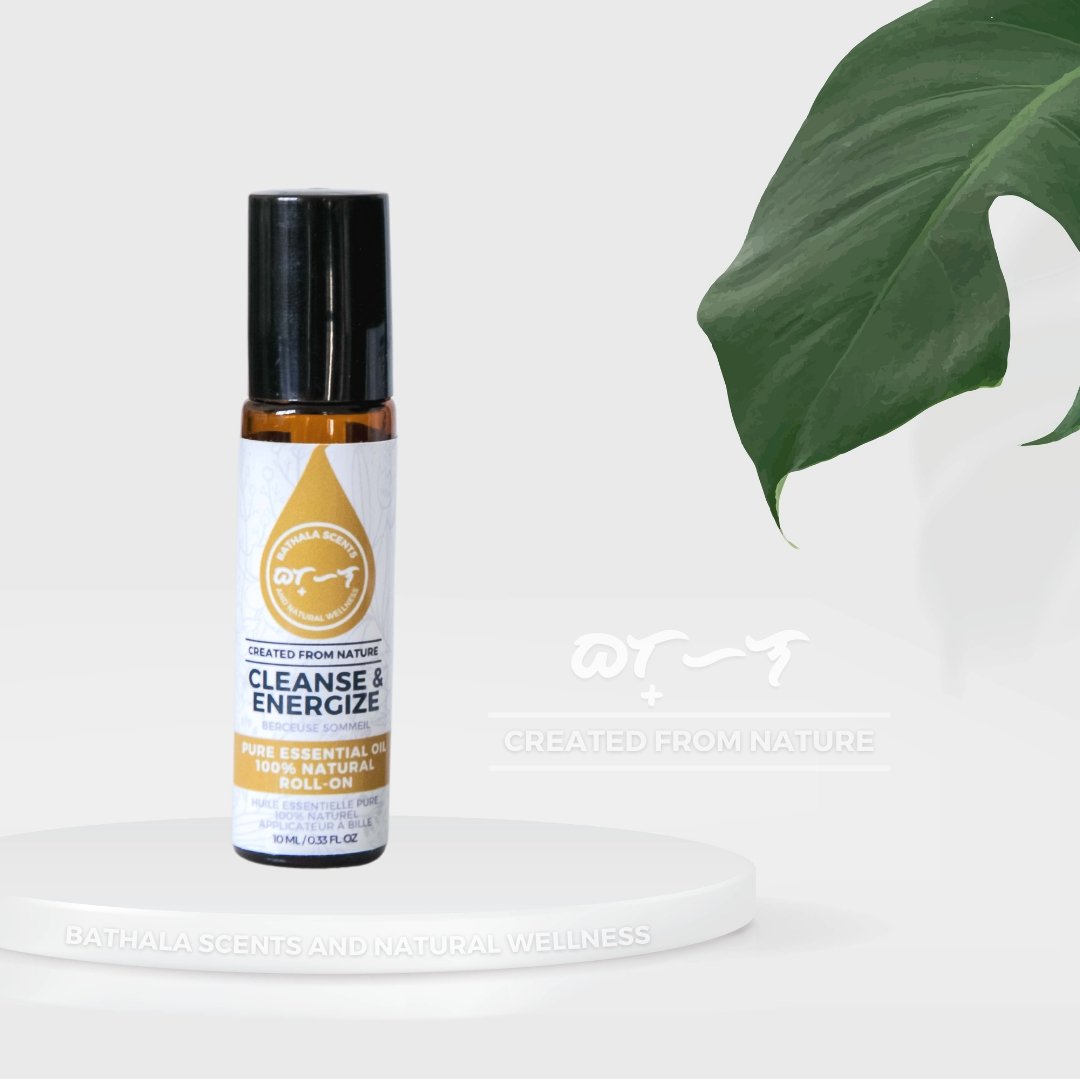 Cleanse and Enegize I Essential Oil Roll-On Blend 10ml - Bathala Scents and Natural Wellness
