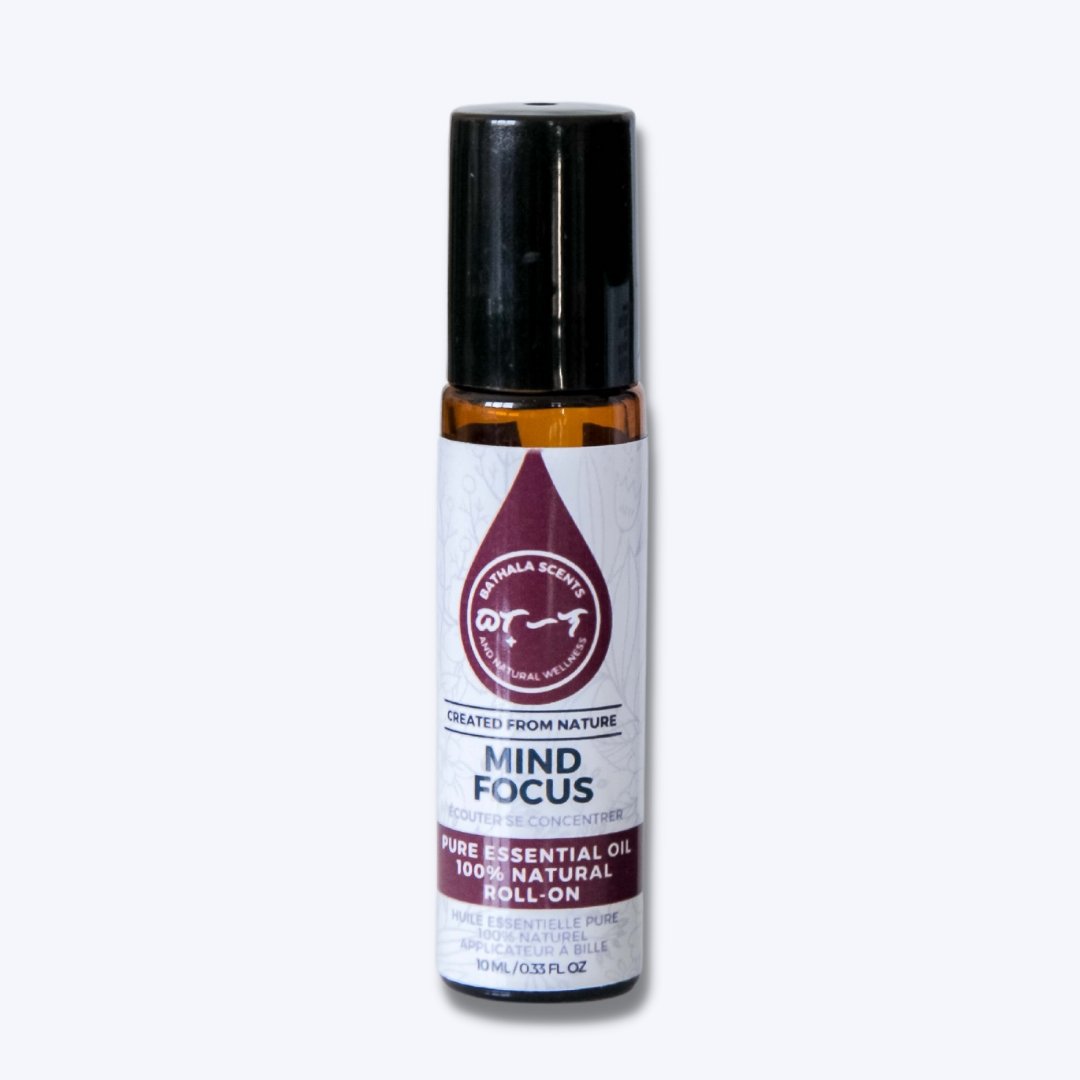 Mind Focus I Essential Oil Roll-On Blend 10ml - Bathala Scents and Natural Wellness