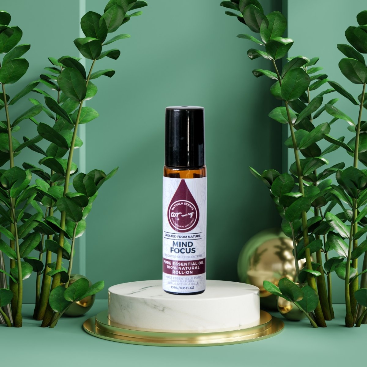 Mind Focus I Essential Oil Roll-On Blend 10ml - Bathala Scents and Natural Wellness