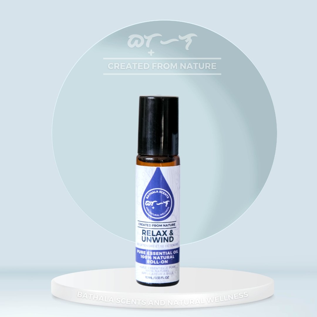 Relax and Unwind I Essential Oil Roll-On Blend 10ml - Bathala Scents and Natural Wellness