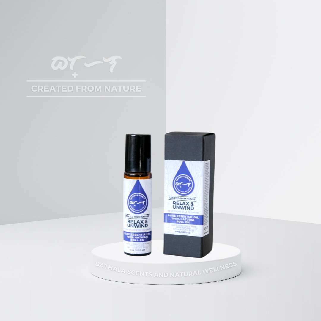 Relax and Unwind I Essential Oil Roll-On Blend 10ml - Bathala Scents and Natural Wellness