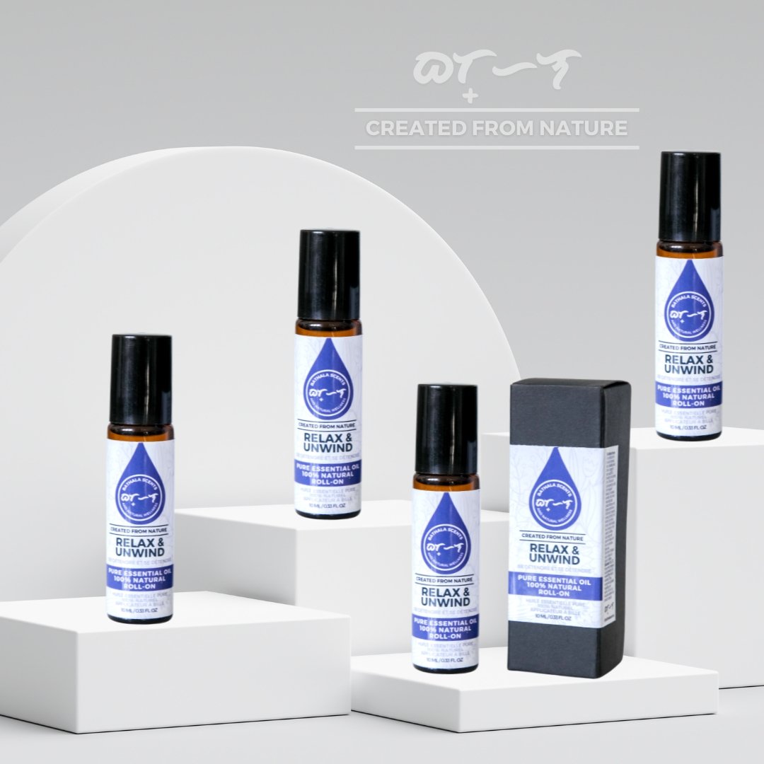 Relax and Unwind I Essential Oil Roll-On Blend 10ml - Bathala Scents and Natural Wellness