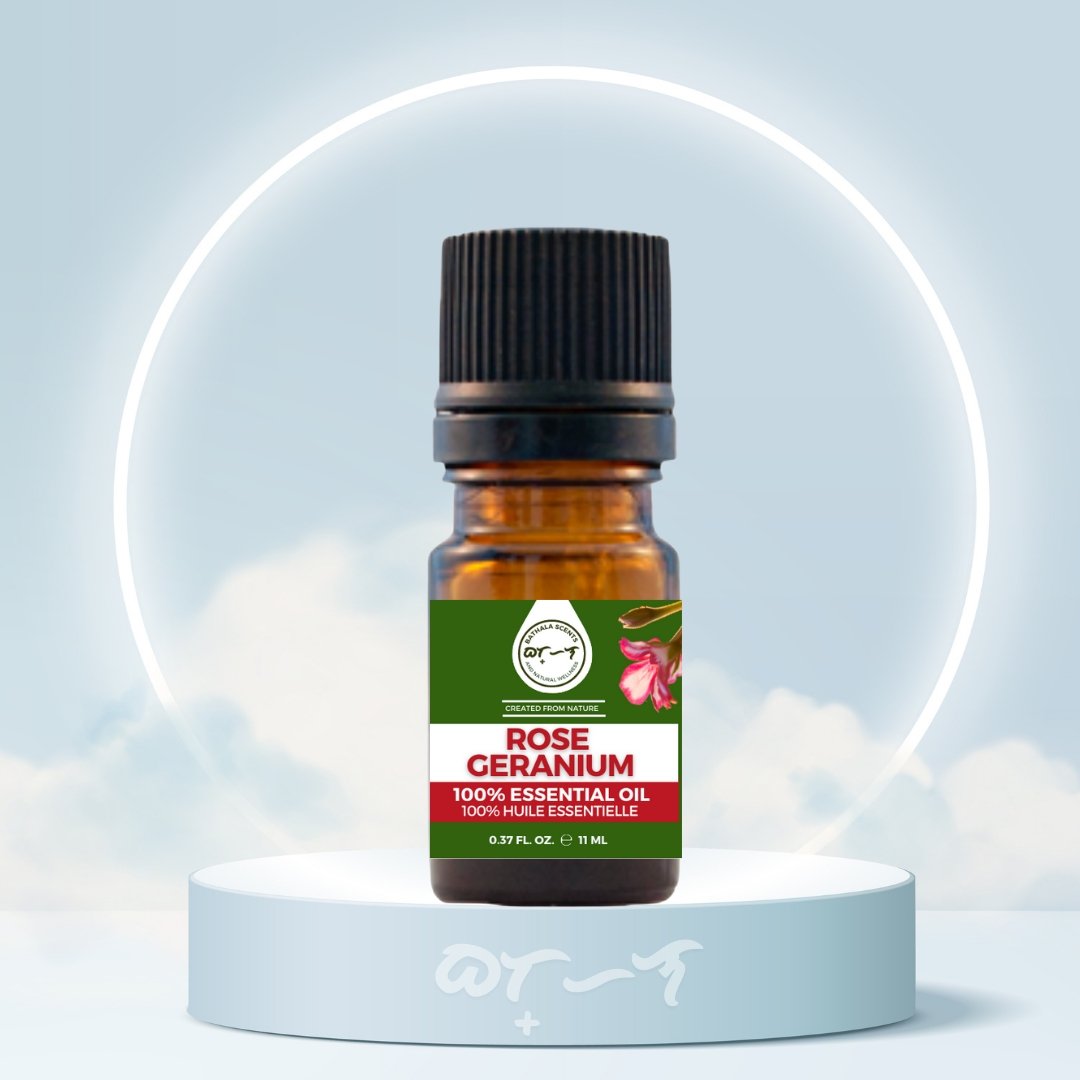Rose Geranium Essential Oil 11ml I Bathala Scents - Bathala Scents and Natural Wellness