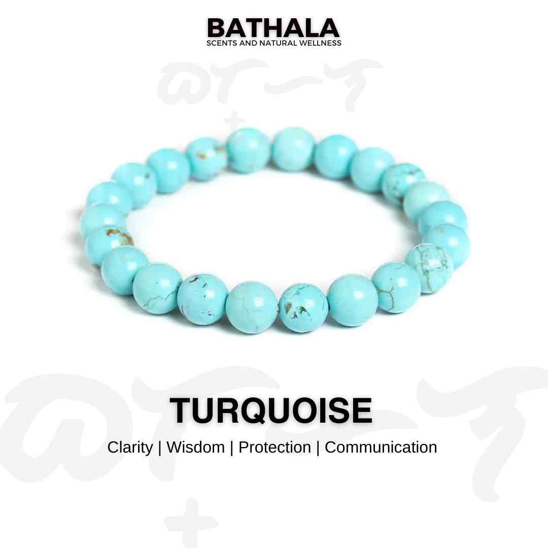 Turquoise I Clarity | Wisdom | Protection | Communication - Bathala Scents and Natural Wellness