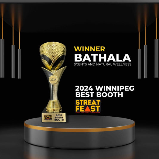 Bathala Scents and Natural Wellness Wins BEST StrEAT BOOTH: Top Local Business at StrEAT Feast 2024 in Winnipeg, Manitoba - Bathala Scents and Natural Wellness