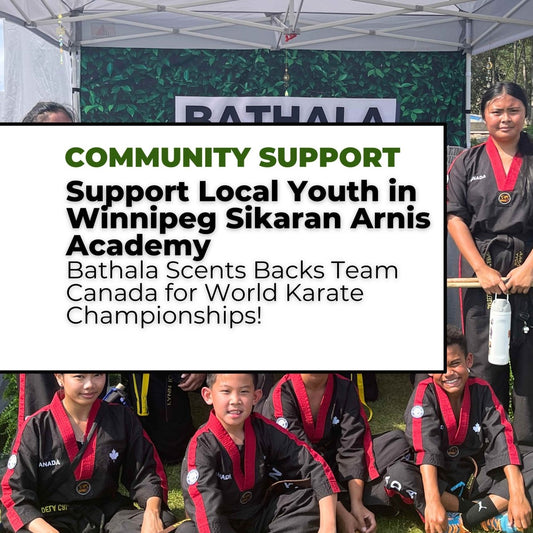 Support Local Youth I Winnipeg Sikaran Arnis Academy I Bathala Scents Backs Team Canada for World Karate Championships! - Bathala Scents and Natural Wellness