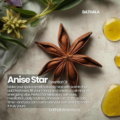 Anise Star Essential Oil 11ml - Bathala Scents - Bathala Scents and Natural Wellness