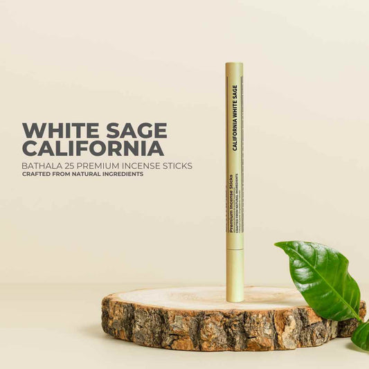 California White Sage I Premium Natural Incense Sticks - Bathala Scents and Natural Wellness