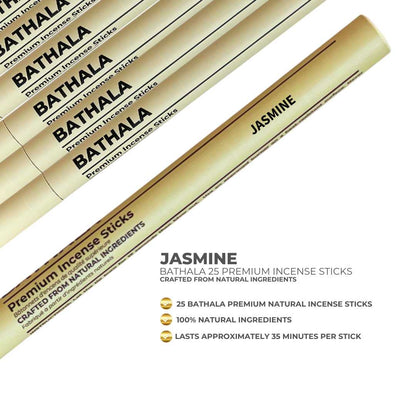 Jasmine I Premium Natural Incense Sticks - Bathala Scents and Natural Wellness