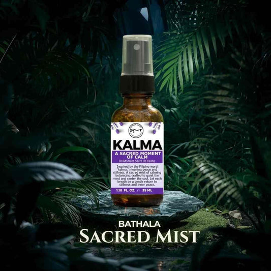 KALMA Calming Essential Oil Mist – Stress Relief, Meditation & Crown Chakra Healing - Bathala Scents and Natural Wellness