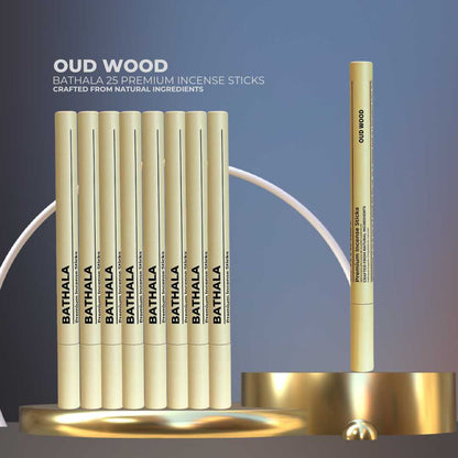 Oud Wood I Premium Natural Incense Sticks - Bathala Scents and Natural Wellness