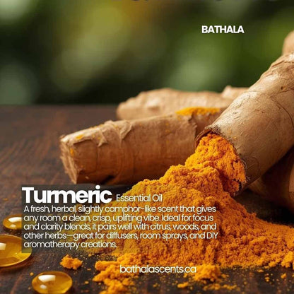 Turmeric Essential Oil - Bathala Scents - Bathala Scents and Natural Wellness