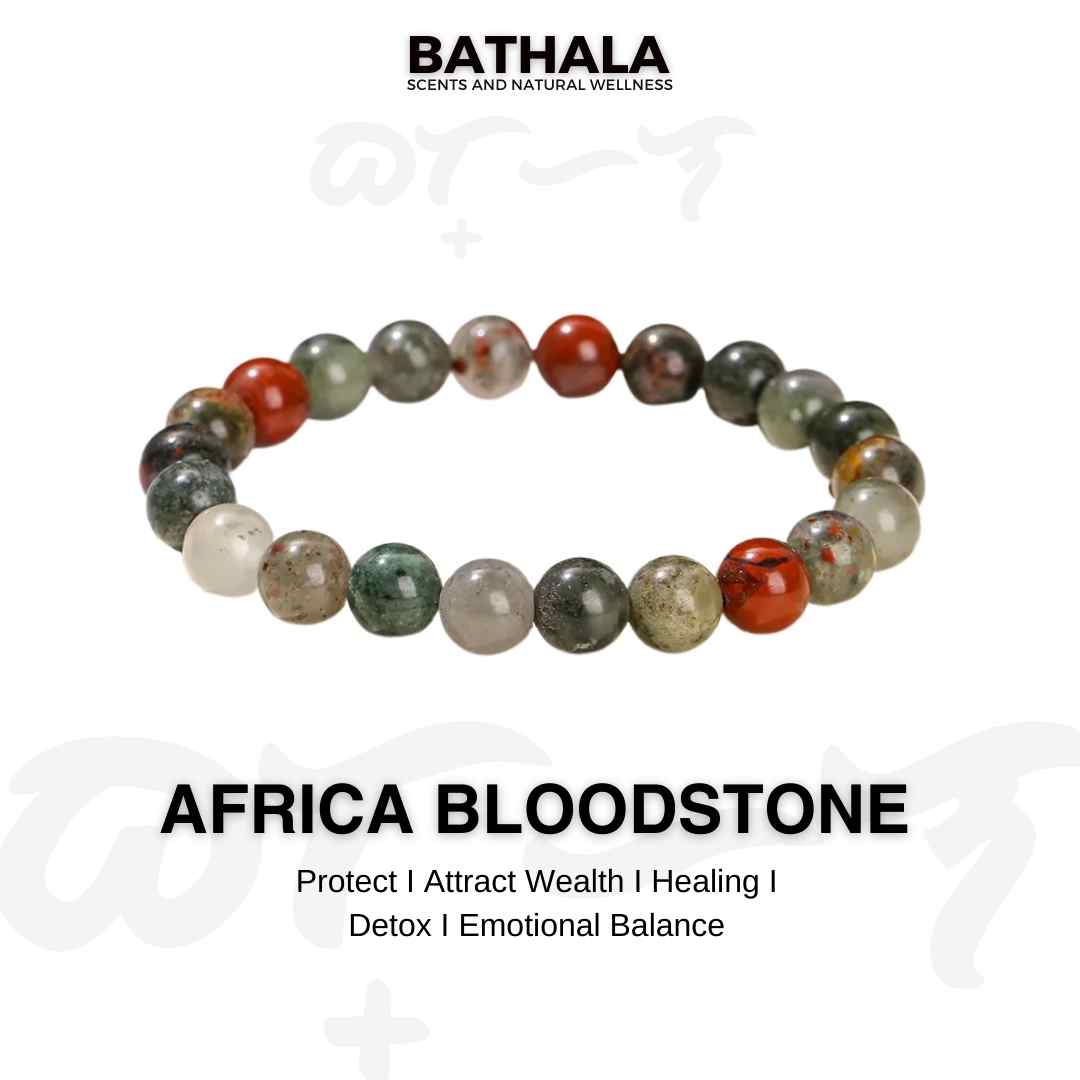 Africa Bloodstone I Protect I Attract Wealth I Healing I Detox I Emotional Balance - Bathala Scents and Natural Wellness