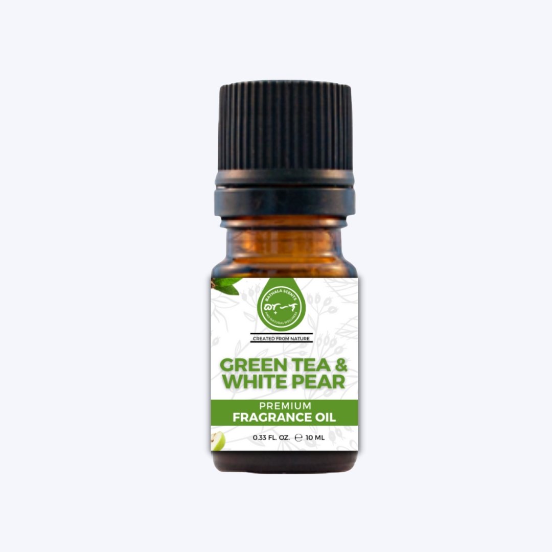 Green Tea & White Pear I Bathala Scents I Premium Fragrance Oil 10ml - Bathala Scents and Natural Wellness