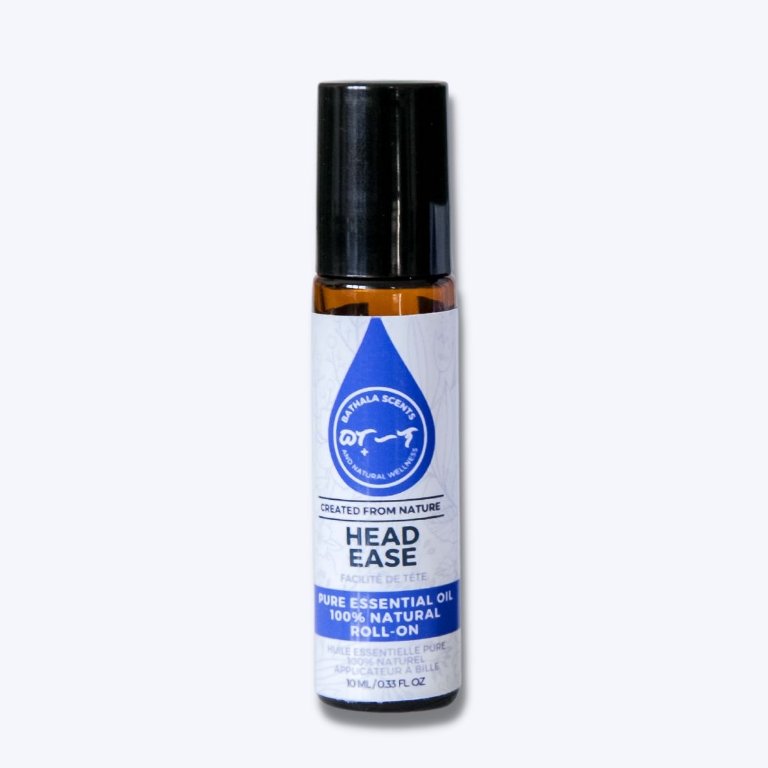 Head Ease I Essential Oil Roll-On Blend 10ml - Bathala Scents and Natural Wellness