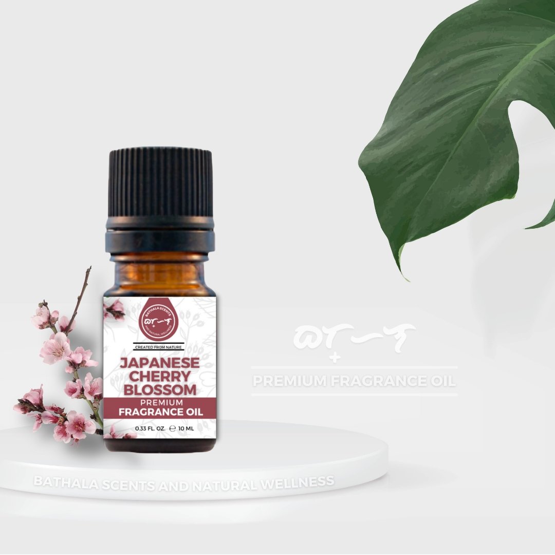 Japanese Cherry Blossom I Bathala Scents I Premium Fragrance Oil 10ml - Bathala Scents and Natural Wellness