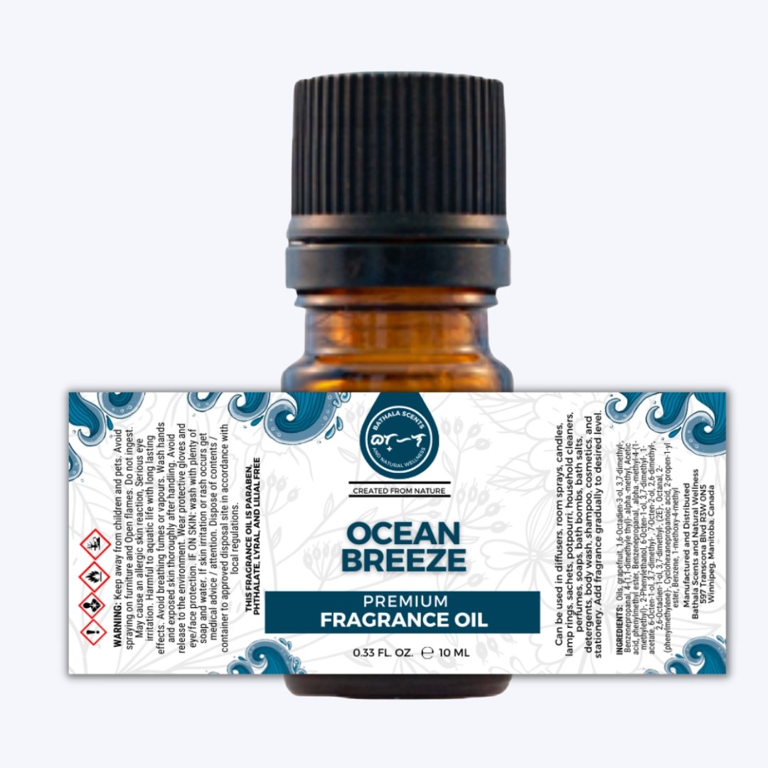 Ocean Breeze I Bathala Scents I Premium Fragrance Oil 10ml - Bathala Scents and Natural Wellness