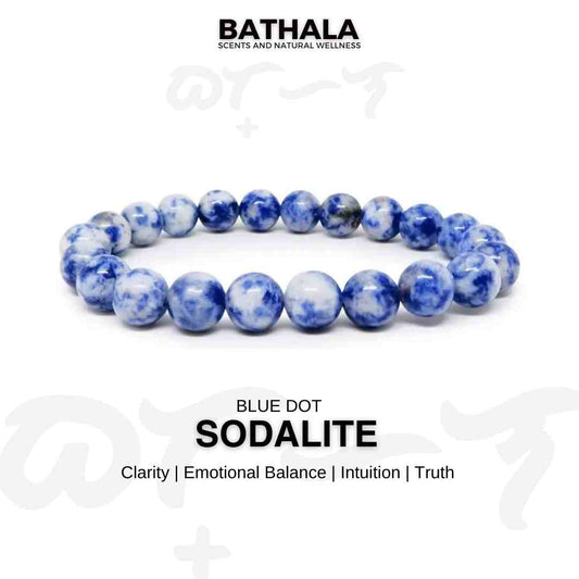 Sodalite I Clarity | Emotional Balance | Intuition | Truth - Bathala Scents and Natural Wellness