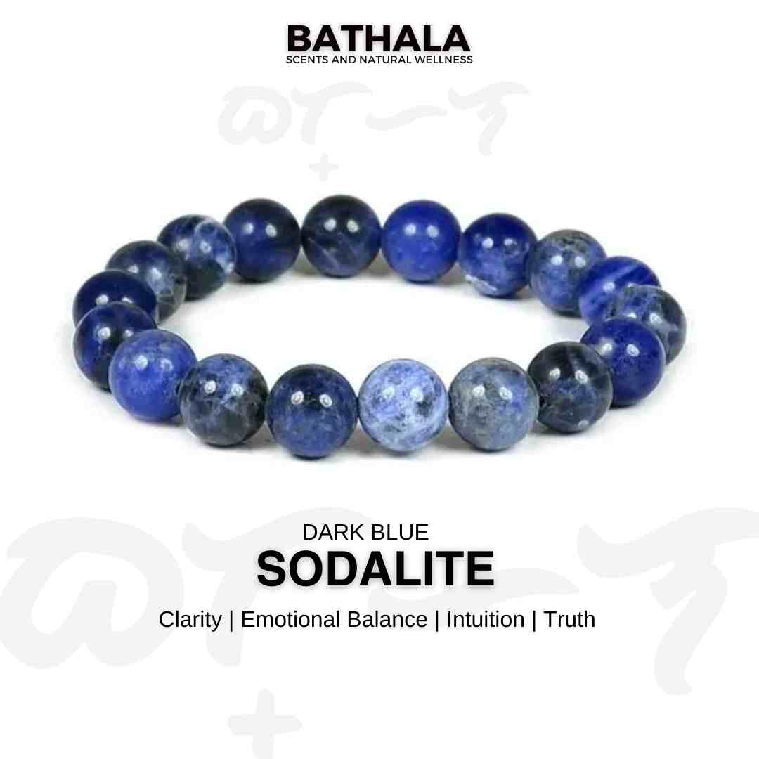 Sodalite I Clarity | Emotional Balance | Intuition | Truth - Bathala Scents and Natural Wellness