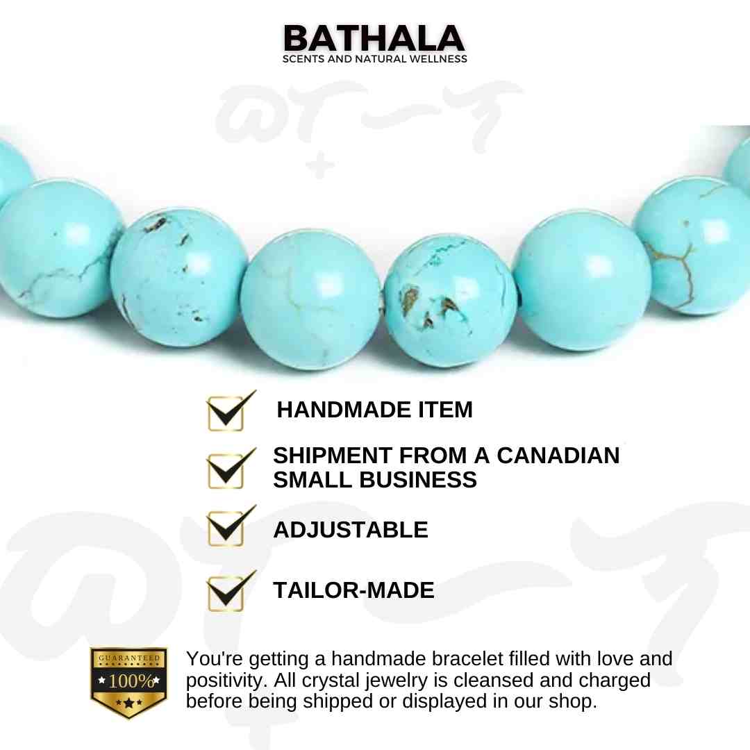 Turquoise I Clarity | Wisdom | Protection | Communication - Bathala Scents and Natural Wellness