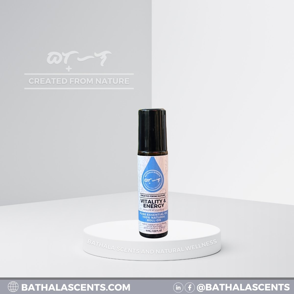 Vitality and Enegery I Essential Oil Roll-On Blend 10ml - Bathala Scents and Natural Wellness